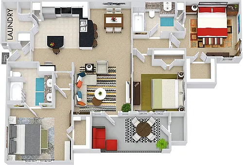 Floor plan Lake Placid