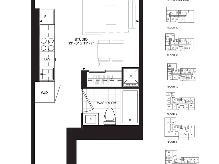 400 King St W #829 — Photo 4