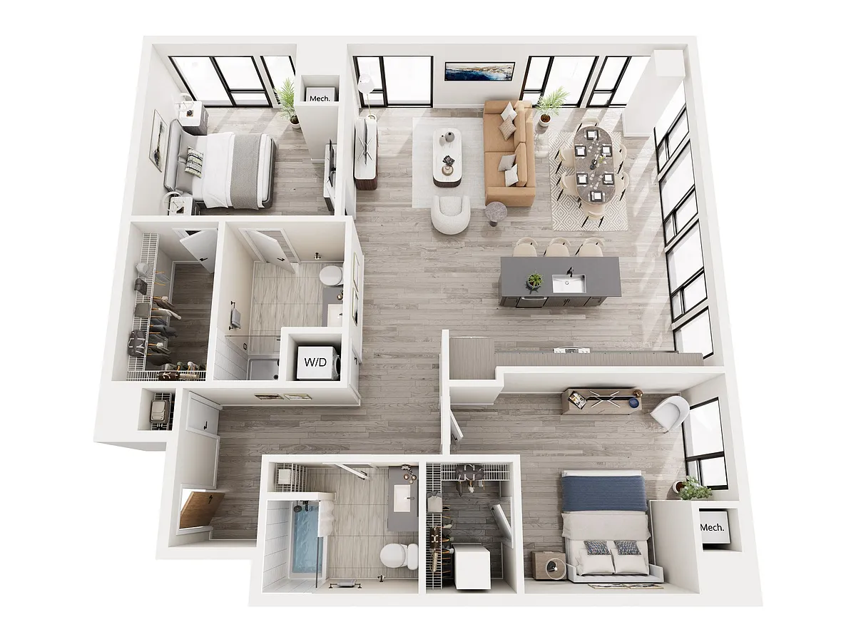 Floor plan 2F1