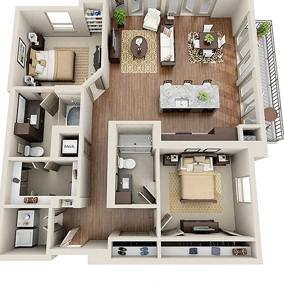 ALARA Uptown Luxury Apartments — Photo 37