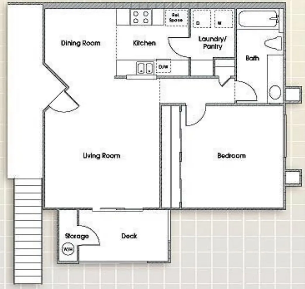 1 bed, 704 sqft, $2,550 — Photo 3