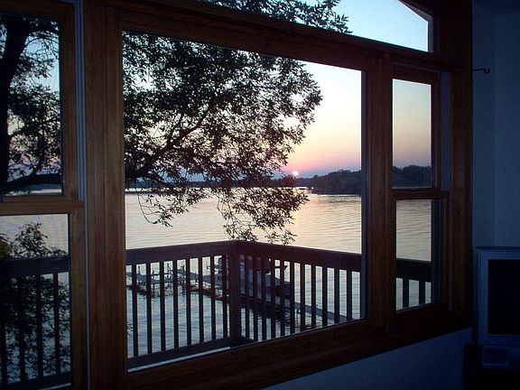 Sunset view from the master suite!