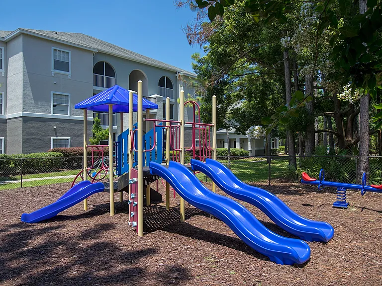 Unleash your child's imagination at our playground paradise, where they can climb, slide, and see-saw to their heart's content. It's the perfect place for them to make new friends and have endless fun!