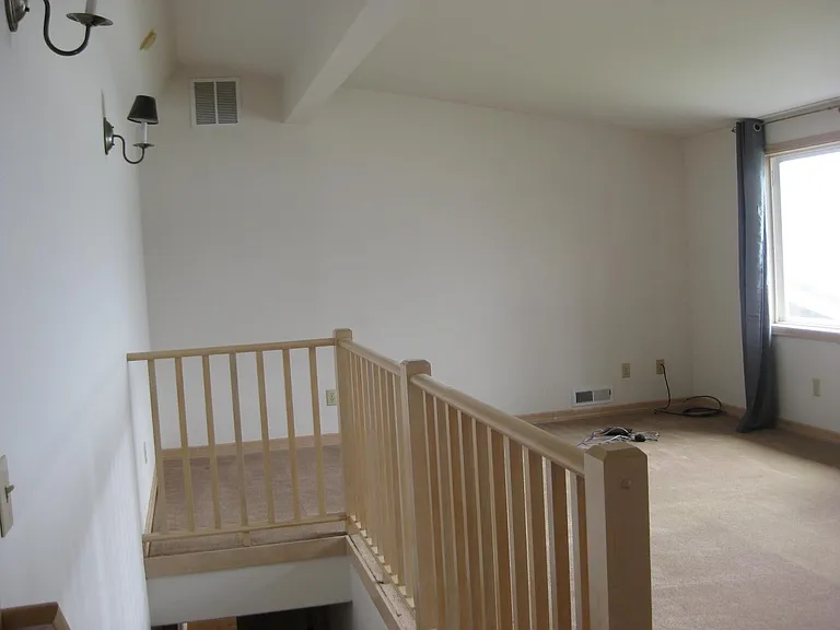 Private upstairs bedroom, with attached bathroom