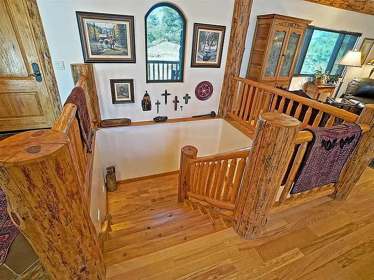 Stairs to lower level