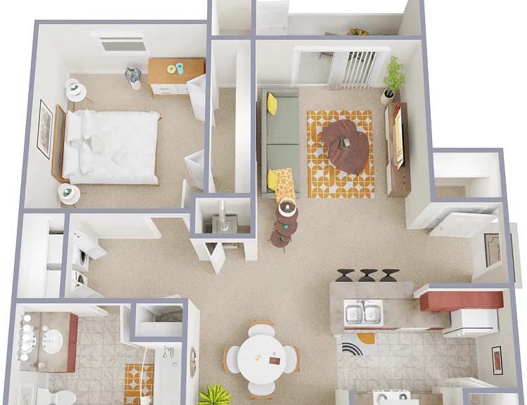 A1-LP floor plan The 85Twenty