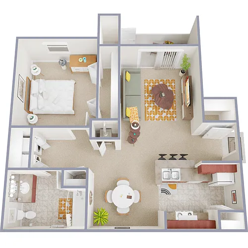Floor plan A1-LP