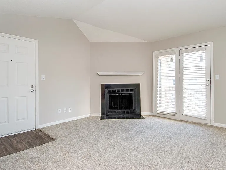 ELEGANT WOOD BURNING FIREPLACE