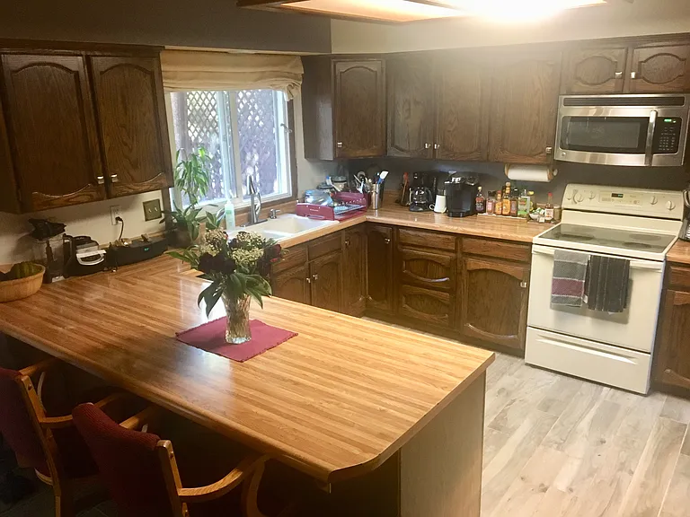 Upstairs kitchen