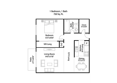 Floor plan A1R