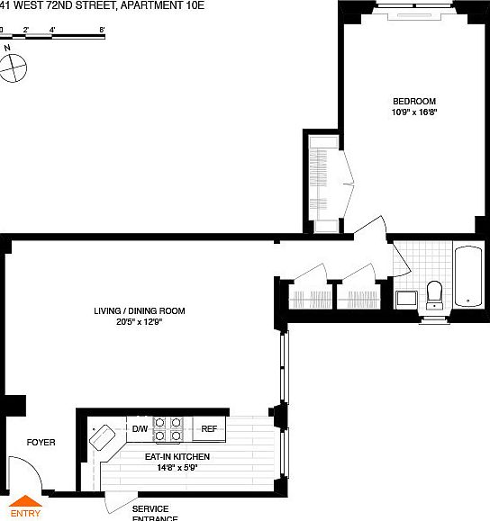 1st image of 41 W 72nd St APT 10E