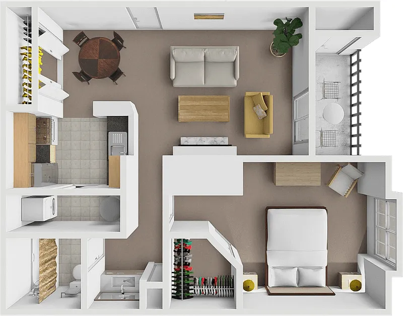Floor plan N Faldo