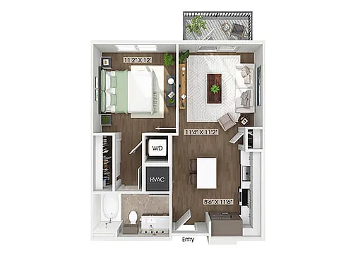 Floor plan A1