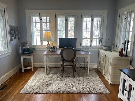 Office near living room