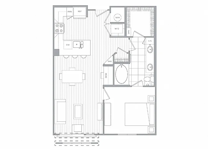 Floor plan Evergreen 2