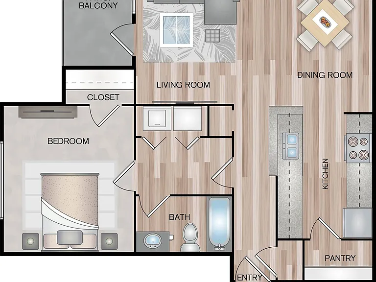 761 Square Feet 761 Square Feet