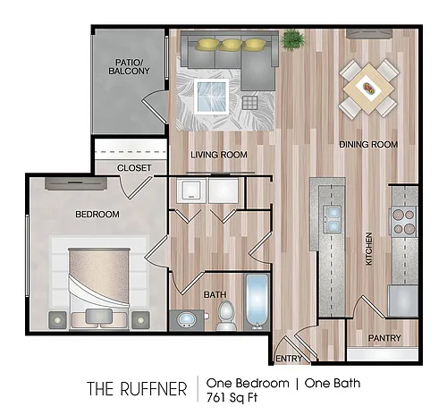 Floor plan The Ruffner