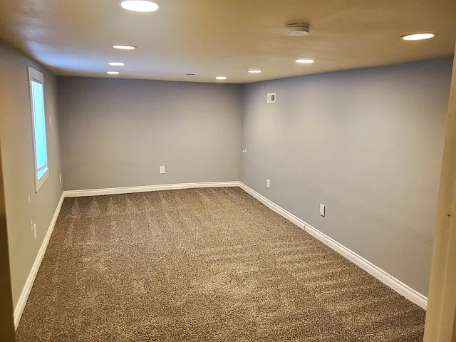 bonus room in basement or could be used as a third bedroom