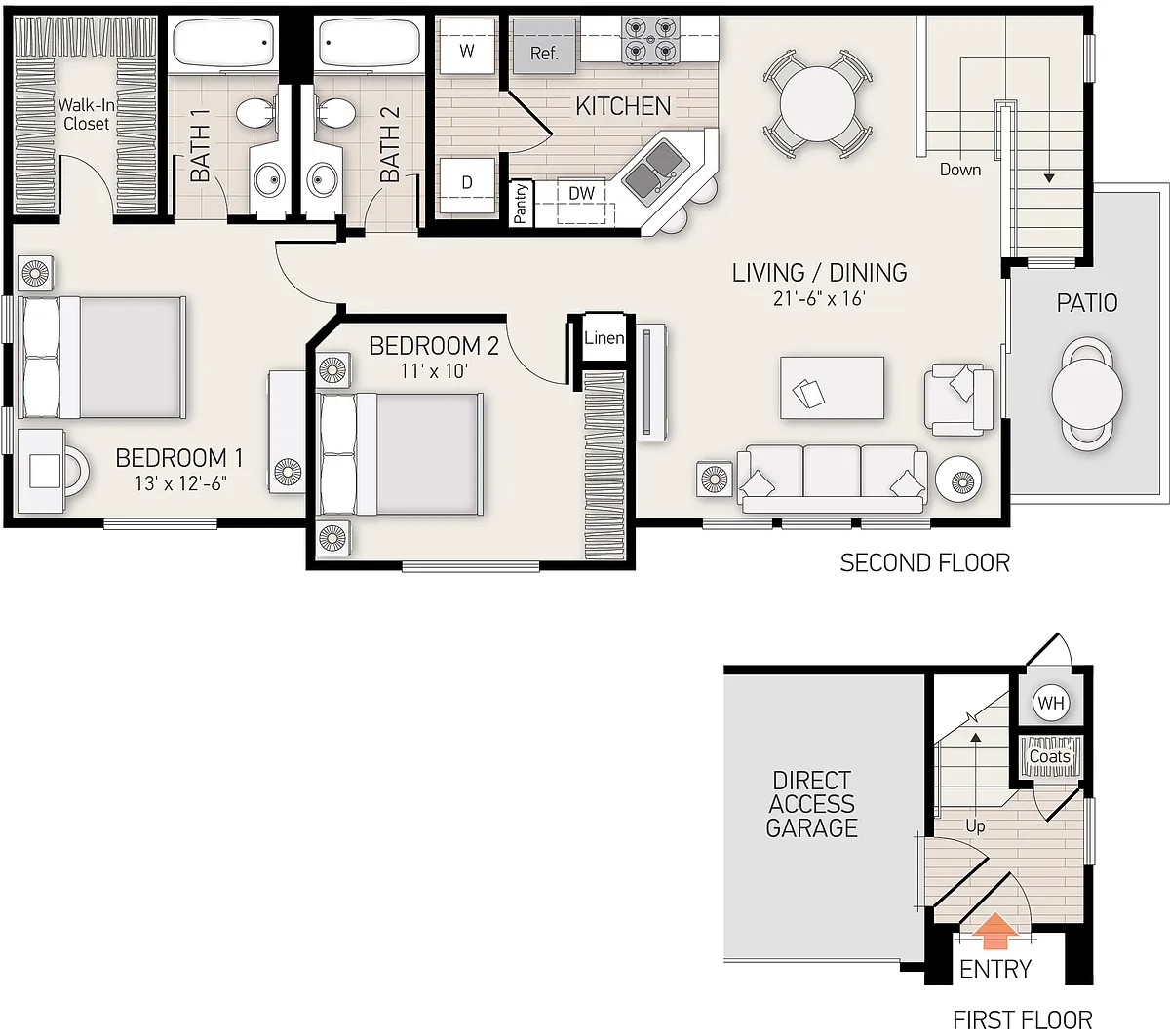 Floor plan Plan F