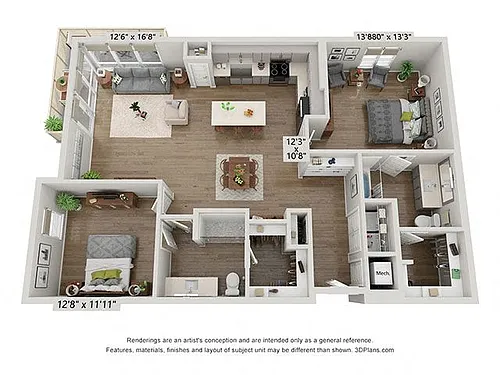 Floor plan B4