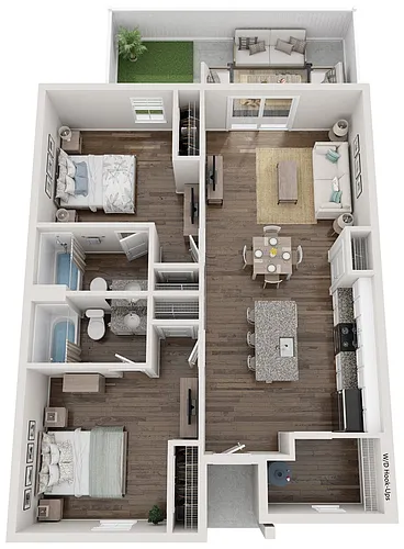 Floor plan The Aspen