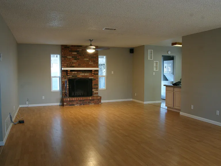 Main living room with fireplace