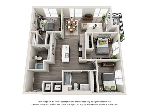Floor plan C1