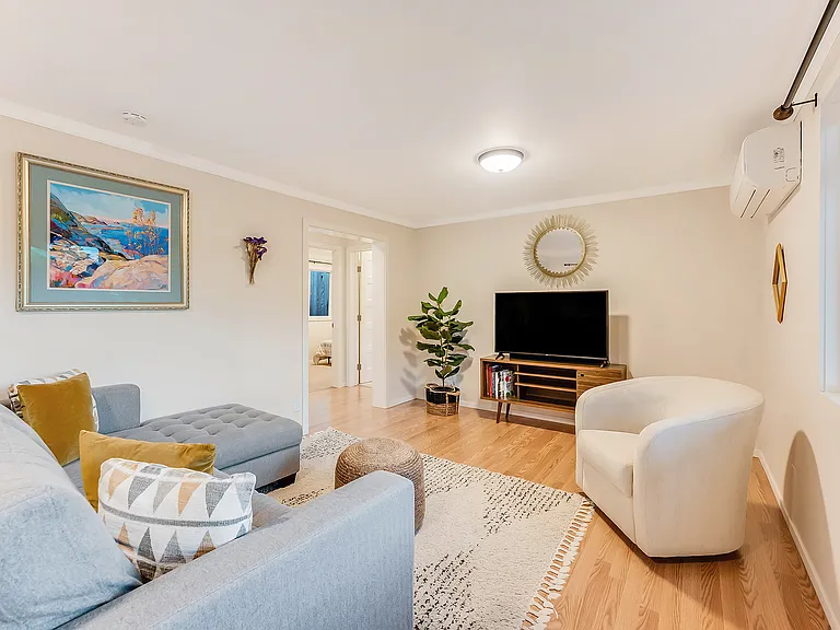 Living area with AC/Heater