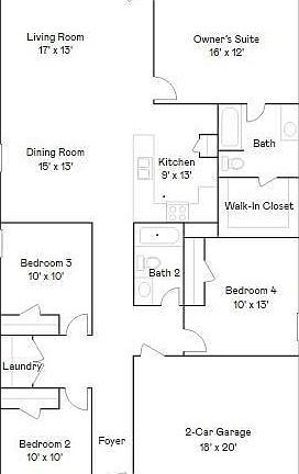4th image of 2804 Dezmond Diamond Ct