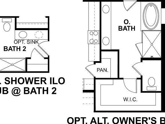 Spinnaker First Floor Options