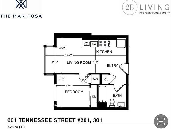 4th image of 601 Tennessee St Unit 301