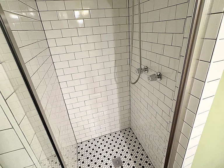 Master shower