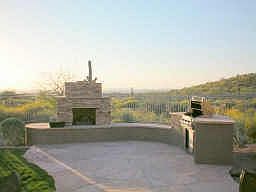 Backyard view