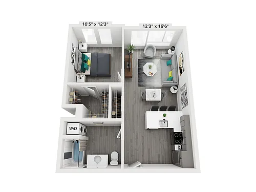 Floor plan M1B-2