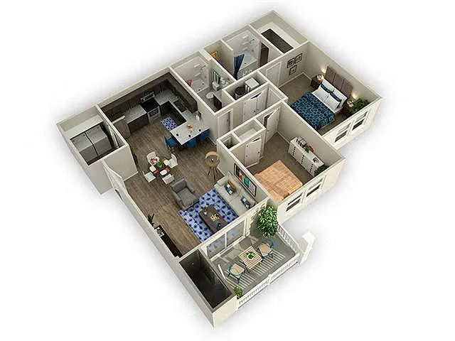 Floor plan Pewter