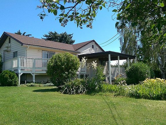 Backyard covered patio