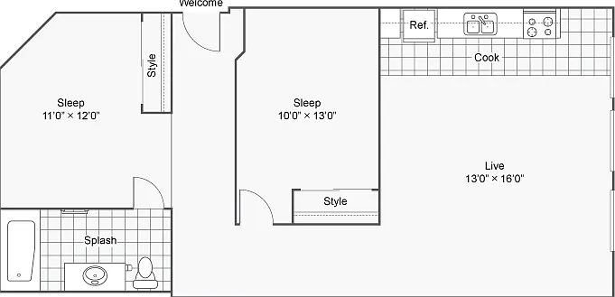 913 sqft 913 sqft