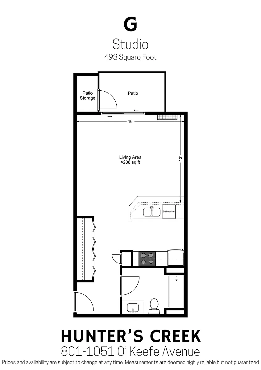Floor plan G