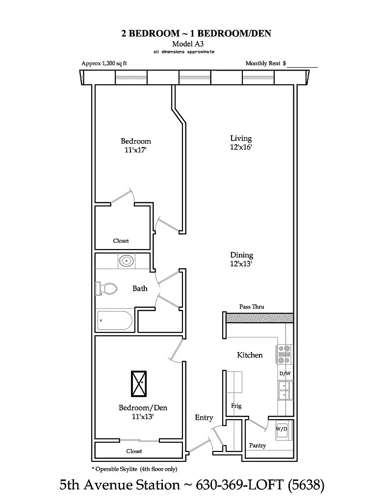 Floor plan A3-R