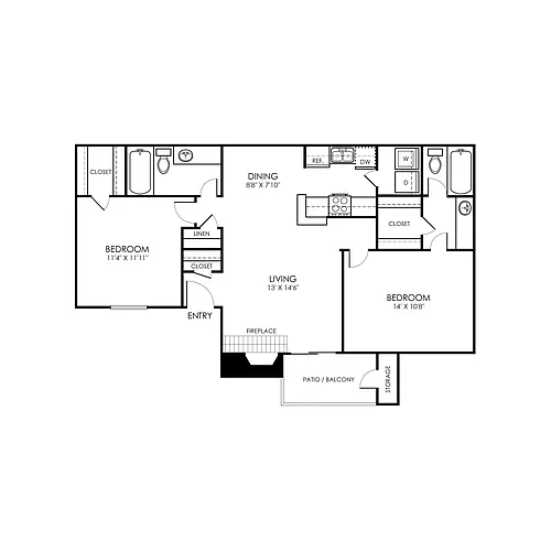 Floor plan B1 Classic