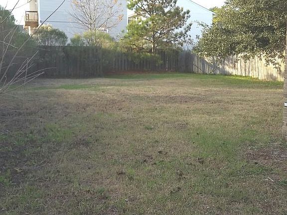 Large backyard
