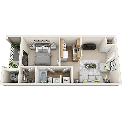 Floor plan Serenity Renovated