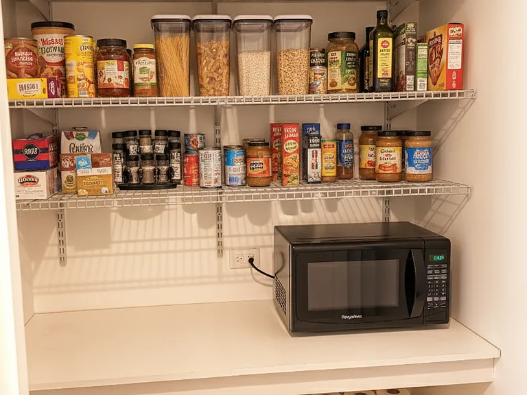 Staged Pantry