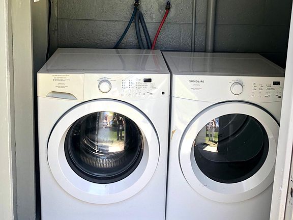 Washer and Dryer.