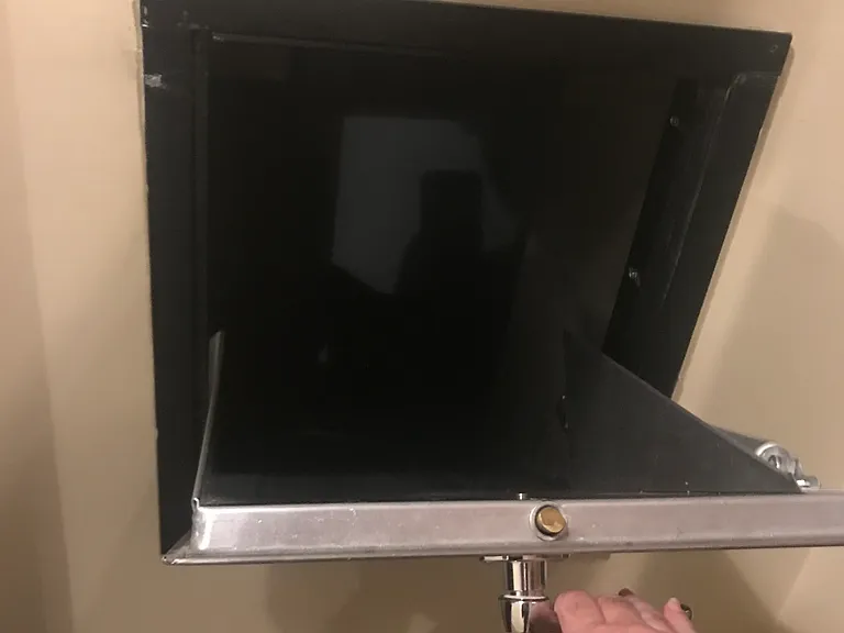 trash chute on each floor