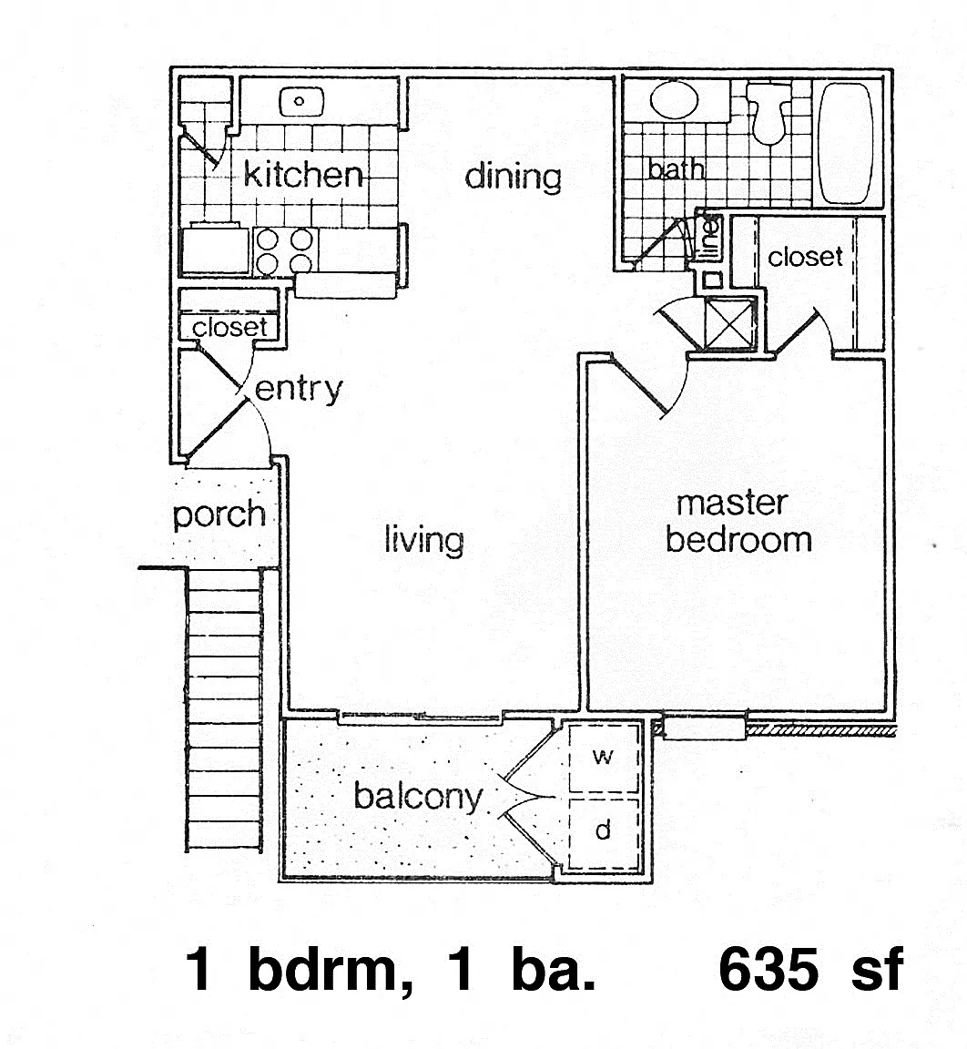 Floor plan The Sanford