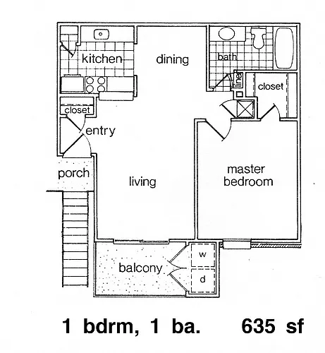 Floor plan The Sanford
