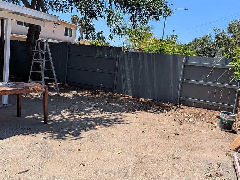 Back yard