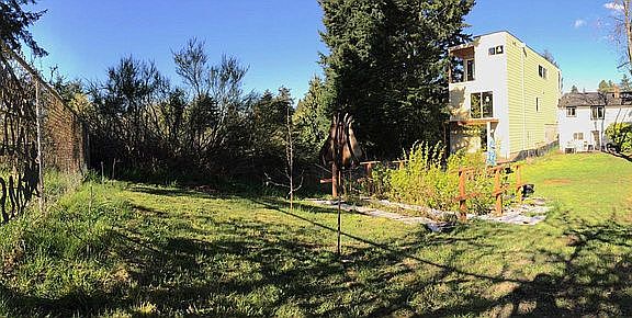 View from the back of the property