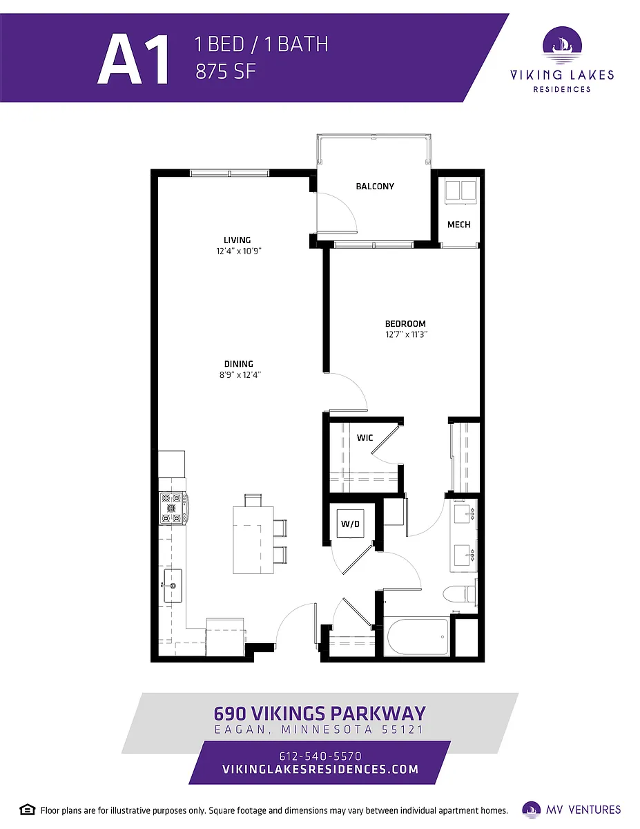 Floor plan $2.17/sq.ft. - A1